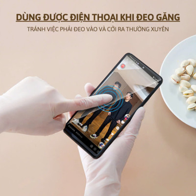 Bộ 20 Chiêc găng tay cao su dài 35,5cm Rửa Bát, Chống Nước, Không Mùi - HÀNG CHÍNH HÃNG MINIIN