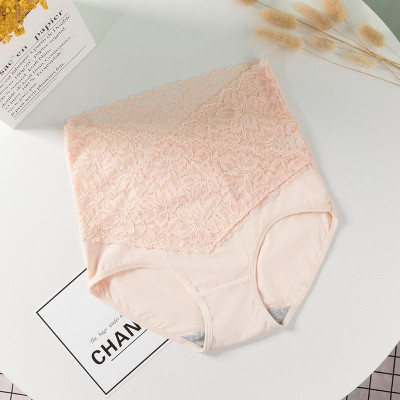 Combo 5 Quần Lót Nữ Cotton Phối Ren Lưng Cao Ôm Bụng 86041 – Màu Pastel Dịu Dàng