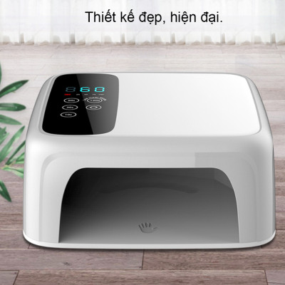 Máy hơ gel sơn móng tay Loại Sạc pin được AM602 - Máy hơ làm khô nail