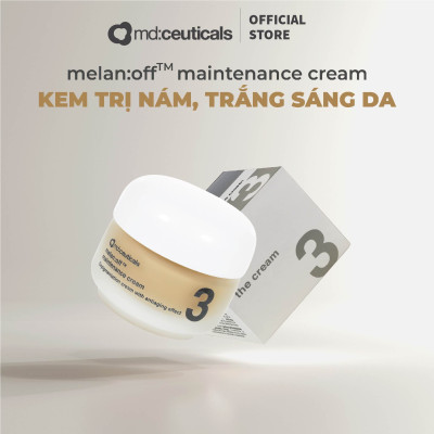 Kem Dưỡng Hỗ Trợ Trị Nám Melan:Off Maintenance Cream