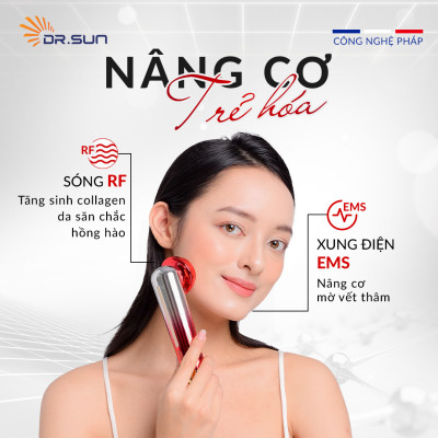 Combo máy nâng cơ và đẩy tinh chất DR SUN VENUS & máy tẩy tế bào chết DR SUN OLYMPUS