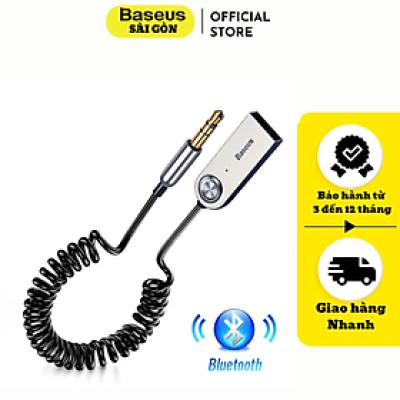 Bộ chuyển âm thanh Baseus Audio Adapter BA01 USB Wireless USB ra 3.5 AUX CABA01 - Hàng chính hãng