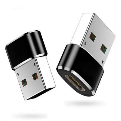 Ugreen UG50568US280TK Màu Đen Đầu chuyển đổi USB 2.0 dương sang TYPE C âm - HÀNG CHÍNH HÃNG