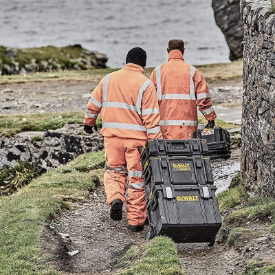 BỘ COMBO 3 HỘP DỤNG CỤ CÓ XE ĐẨY (NHỰA) 554X500X1150MM DEWALT DWST83402-1 - HÀNG CHÍNH HÃNG