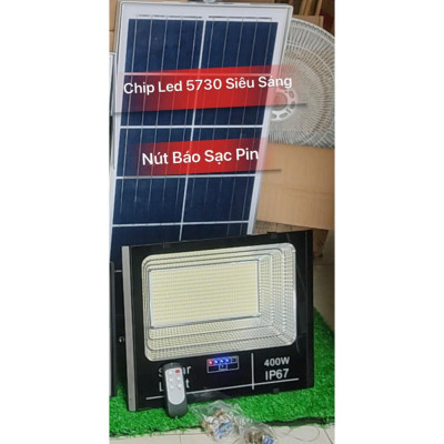 Đèn Năng Lượng Mặt Trời 200w,300w,400w, Chip 5730.Đèn Cao Cấp, Siêu Sáng.Sáng Liên Tục 15h.