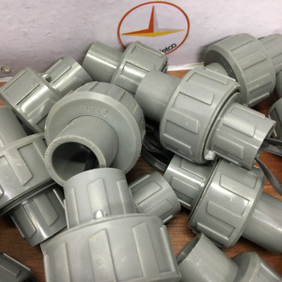 Khớp nối sống( rắc co ) PVC phi 21 Bình Minh