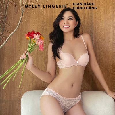 Áo Ngực Nữ Có Gọng Mút Vừa Miley Lingerie - Màu đen BRM01002