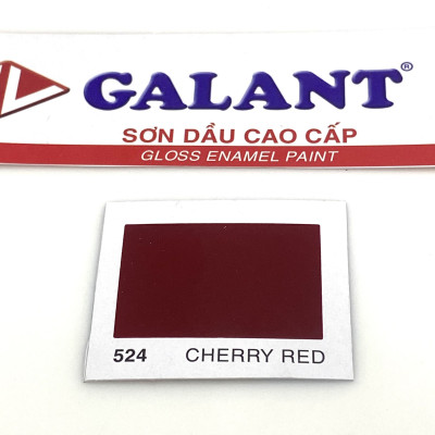 Sơn dầu Galant màu Cherry Red 524 _ 0.8L