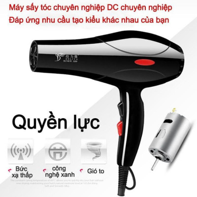 Máy sấy tóc DELIYA -Điện áp: 220V tặng kèm bộ phụ kiện 5 món