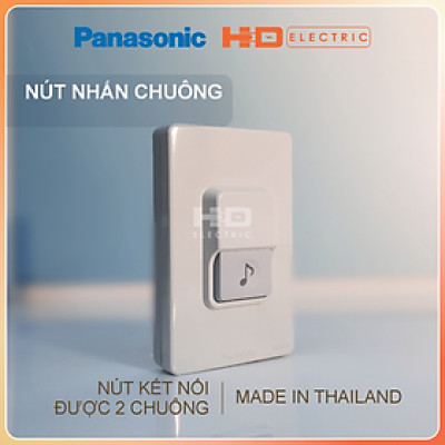 Chuông điện Panasonic gồm Nút nhấn EGG331 và Chuông EBG888 chính hãng
