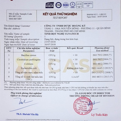 3 Lon Tinh bột nghệ Ulnatech (Nano Curcumin, mỗi lon 250gr) - Khỏe bên trong, Đẹp bên ngoài