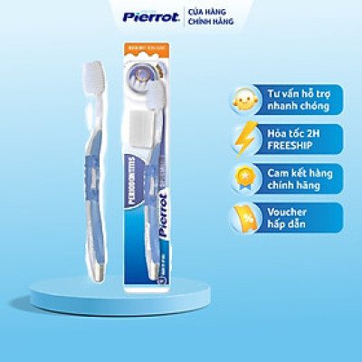 [ Mua 2 tặng 1 set kit ] Bàn chải đánh răng Pierrot Periodontitis bảo vệ men răng