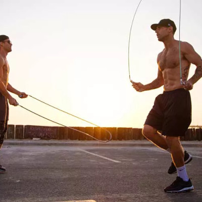 [Loại Tốt – Lõi Thép] Dây nhảy thể dục có thể điều chỉnh dây, Dây nhảy lõi thép, không bị rối dùng để tập thể dục độ dài 2.9m, hỗ trợ giảm cân – Chính hãng Amalife