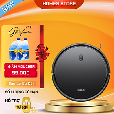 Robot Hút Bụi Lau Nhà Xiaomi Vacuum E10C Cảm Biến Chống Rơi Rớt, Lực Hút 3500 Pa - Hàng Chính Hãng