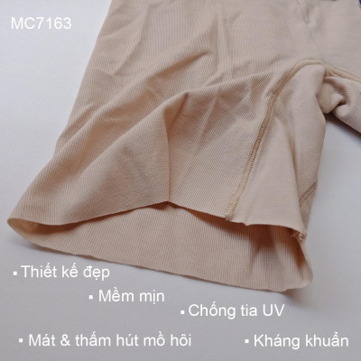 Quần lót đùi kháng khuẩn Nhật COOLMAGIC MC7163 mát mịn mùa hè