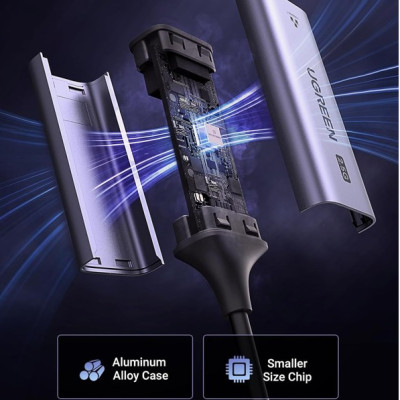 Cáp chuyển đổi USB-A 3.0 sang RJ45 2.5 Gigabit Ugreen 25051 - Hàng chính hãng