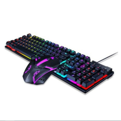 Bộ Phím Chuột T-Wolf TF200 Led 7 Màu – Hàng Chính Hãng