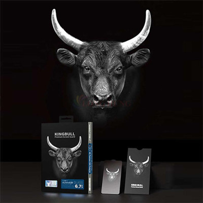 Miếng dán cường lực Mipow Kingbull Ultra 3D Premium Silk Dành Cho iPhone 15 - Hàng Chính Hãng