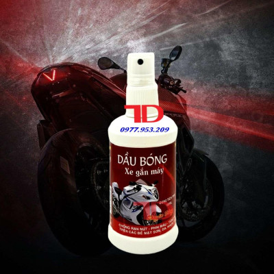 Chai Xịt Bóng Bảo Vệ Xe Máy 909 Kira, dầu bóng chuyên dụng