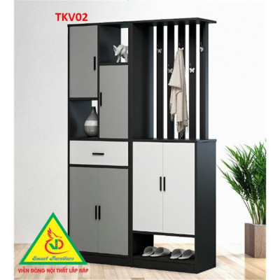 TỦ KỆ TRANG TRÍ KIÊM VÁCH NGĂN TKV02 