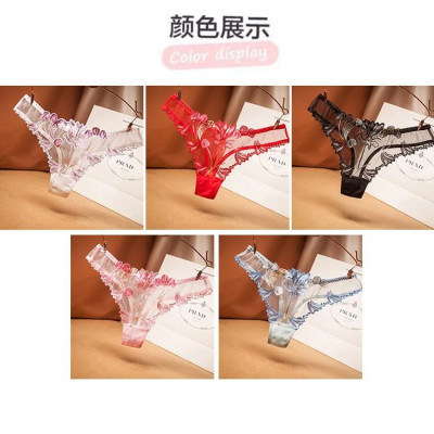 Quần lót Nữ Sexy Xuyên Thấu Phong Cách Châu Âu, Chất Ren Thêu Hoa ,Gợi Cảm Quyễn Rũ WL30