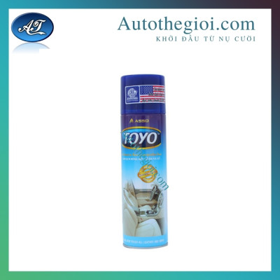 Bình xịt Toyo đánh bóng đồ da, gỗ, nội thât ô tô 
