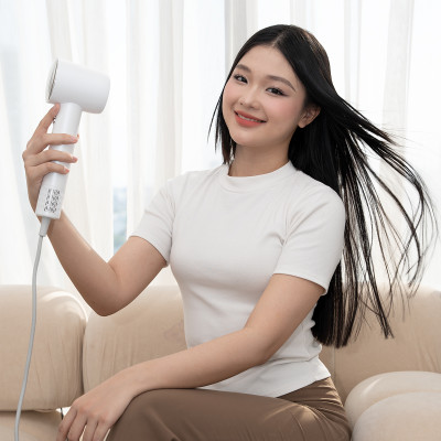 Máy Sấy tóc Tốc Độ Cao Vietnamrobovac - Công Suất 1500W - Chăm sóc tóc suôn mượt - Hàng chính hãng