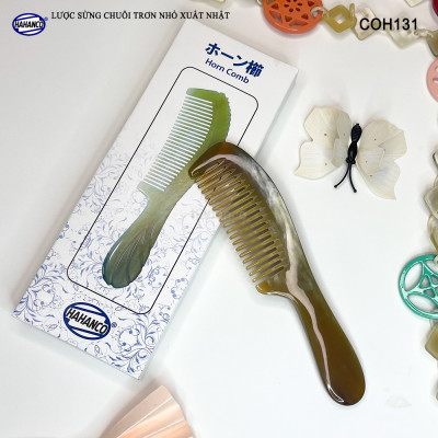 Lược sừng xuất Nhật (Size: S - 14cm) COH131 - Mẫu tiêu chuẩn - Chăm sóc tóc