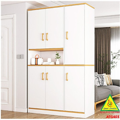 Tủ Giày Hiện Đại Nhiều Ngăn Để Giày, Tiết Kiệm Diện Tích ATG403 - Nội thất lắp ráp Viendong Adv