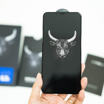 MIẾNG DÁN CƯỜNG LỰC MIPOW KINGBULL PREMIUM FULL HD (2.7D)IPHONE 12 PRO MAX (6.7) - HÀNG CHÍNH HÃNG