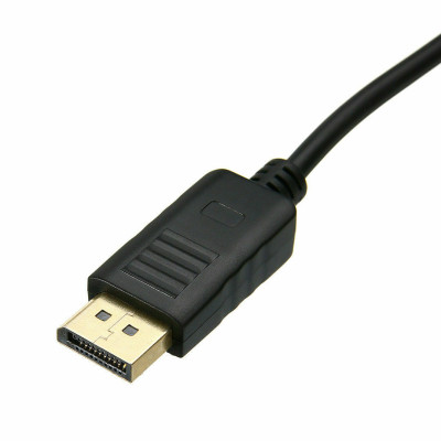 SOAIY Cáp Chuyển Đổi Displayport to VGA Dài 1.8m - Hàng Nhập Khẩu