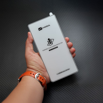 Kính cường lực Full viền màn hình cho Samsung Galaxy S24 Ultra / S25 Ultra hiệu Hoda 0.21mm - Kính Chống Xước 9H, Chống Nổ, Bảo Vệ Toàn Màn Hình iPhone, Nano Chống Bẩn, Trong Suốt Crystal Clear, Tăng Cường Gấp Đôi, Bảo Vệ Loa Tai Nghe, - Hàng nhập khẩu