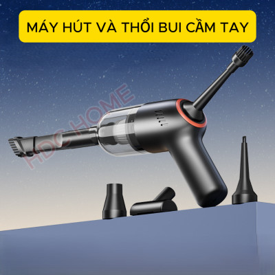 Máy Hút Bụi Cầm Tay Không Dây, Máy Hút Bụi Ô Tô, Máy Tính, Giường Nệm, Lông Chó Mèo -  Hàng Nhập Khẩu