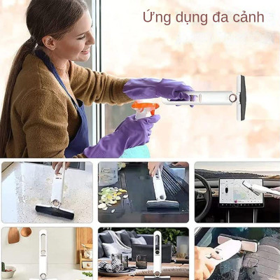 Cây Lau Bàn Bếp Tự Vắt Thông Minh Mini GẤP GỌN 25CM Cây Lau Tự Vắt GẤP GỌN MINI, Bọt Biển Siêu Thấm Hút Đa Năng