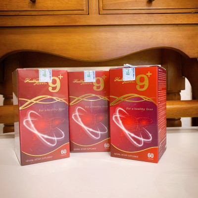 Viên Uống 9+ Tốt Gan Khỏe Người, Hộp 60 Viên 