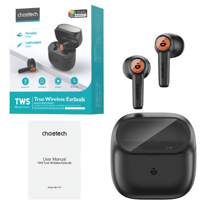 Tai nghe Bluetooth 5.0 Choetech BH-T19 (Pin 300mAh, Chống Nước IPX4) - Hàng chính hãng