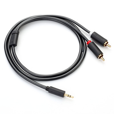 Dây chuyển đổi 3.5mm ra 2RCA (HOA SEN) Dài 3m UGREEN AV102 10512 - Hàng chính hãng