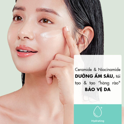 Gel dưỡng ẩm ngừa mụn, giảm thâm The Auragins Skin Rescue Brightening Gel Cream 100ml