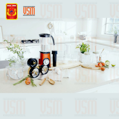 [Hàng Nhập Khẩu] Máy Xay & Cắt Thực Phẩm Đa Năng BOKUK All In One