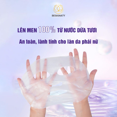 [Set Vàng Rực Rỡ] Set 4 Mặt nạ BESKINATY hỗ trợ phục hồi dưỡng da chuyên sâu
