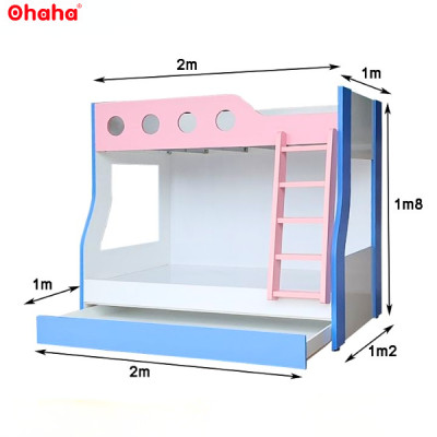 GIƯỜNG TẦNG THÔNG MINH OHAHA - GTTM005