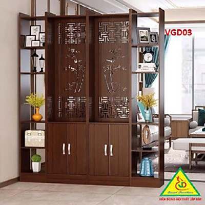 TỦ KỆ TRANG TRÍ KIÊM VÁCH NGĂN VGD05 