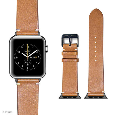 Dây Đeo Apple Watch 49mm 45mm 44mm 42mm, Chất Liệu Da Bò Cao Cấp, Phong Cách Vintage Hoài Cổ, Tương Thích Các Phiên Bản Series Ultra2/Ultra/SE2/SE/10/9/8/7/6/5/4/3/2/1