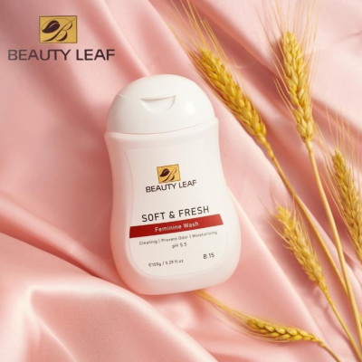 Dung Dịch Vệ Sinh Golden Health Soft & Fresh Feminine Wash Beauty Leaf 150g (PH 5.5), Giúp Ngăn Ngừa Và Hỗ Trợ Giảm Các Bệnh Phụ Khoa, Để Chị Em Phụ Nữ Luôn Thơm Tho Tự Tin Suốt Ngày Dài