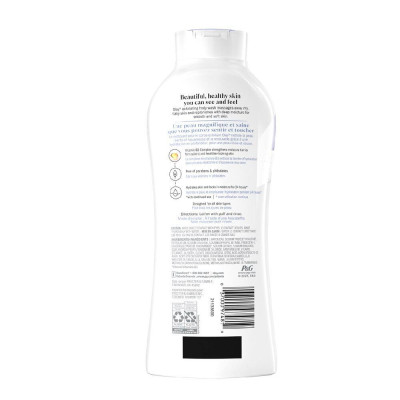 Sữa Tắm Tẩy Tế Bào Da Olay Exfoliating Moisture Sea Salts Hạt Muối Biển 650ml