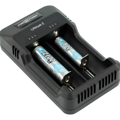 Bộ sạc Pin Lithium 2 ANSMANN - Hàng Nhập Khẩu