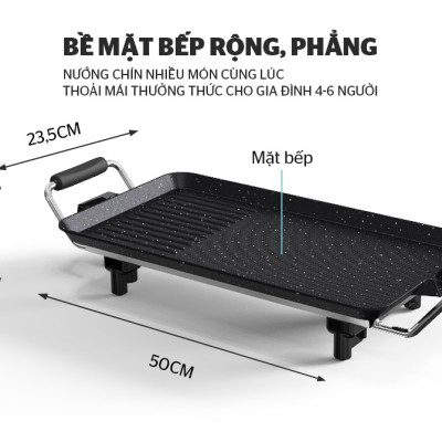 BẾP NƯỚNG ĐIỆN SUNHOUSE SHD4600 - Hàng chính hãng