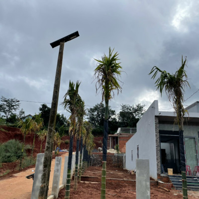 ĐÈN SOKOYO - MAXTRIX 10W - DIỆN TÍCH SÁNG 35 Mét Vuông - TRỤ CAO 3.5 MÉT - ĐÈN NĂNG LƯỢNG MẶT TRỜI