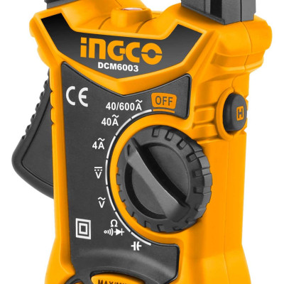 KỀM ĐO AC KỸ THUẬT SỐ (6000 SỐ ĐẾM) INGCO DCM6003 - HÀNG CHÍNH HÃNG