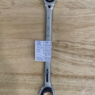 Cờ lê vòng miệng 10mm bánh cóc tự động 43203